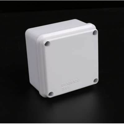 Supply 90 * 90 * 50 plastic junction box indoor and outdoor wire junction box waterproof power box ABS waterproof wiring