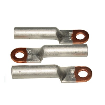 DTL Series Connecting Copper Aluminum Terminal Lug, Ring Type Electrical Copper Cable Lug