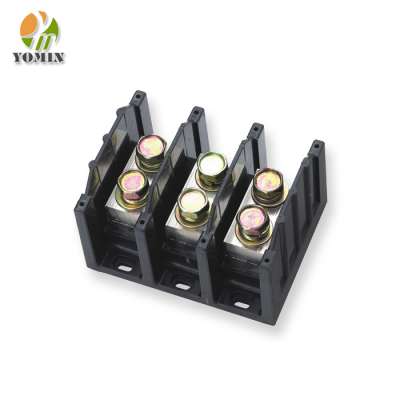 FJ6-3 Series Screw Current Pcb Enclosed Power Distribution Terminal Block