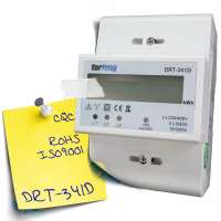 MID approved DRT-341C three phase digital energy meter  for saving electricity